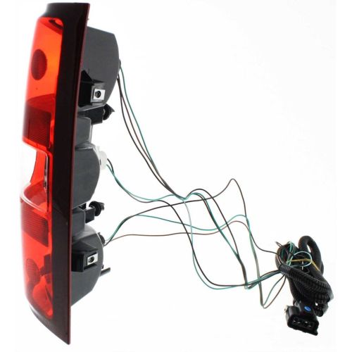 GM TRUCKS & VANS SILVERADO/PU 1500 (CHEVY) TAIL LAMP ASSY LEFT (Driver Side) (3047/3157 BACK UP BULB)**CAPA** OEM# 25958482 2007-2013 PL# GM2800207C