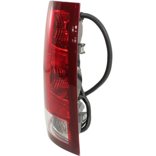 GM TRUCKS & VANS SIERRA/PU 1500  (GMC) TAIL LAMP ASSY LEFT (Driver Side)(EXC DENALI)(921 BACK UP BULB) OEM# 20840273 2010-2011 PL# GM2800250