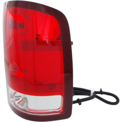 GM TRUCKS & VANS SIERRA/PU 1500  (GMC) TAIL LAMP ASSY RIGHT (Passenger Side)(EXC DENALI)(3046/3157 BACK UP BULB)**CAPA** OEM# 25958485 2007-2013 PL# GM2801208C
