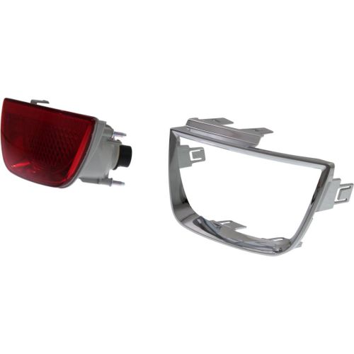 CHEVROLET CAMARO CONV  TAIL LAMP ASSY RIGHT (Passenger Side) (OUTER) W/CHROME BEZEL (HALOGEN HEAD LAMP) OEM# 92244319 2011-2013 PL# GM2805108