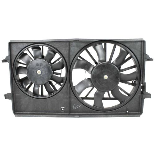 PONTIAC G6 RADIATOR & A/C FAN ASSEMBLY (2.4L & 3.5L)(DUAL FAN) OEM# 15788745 2005-2010 PL# GM3115178