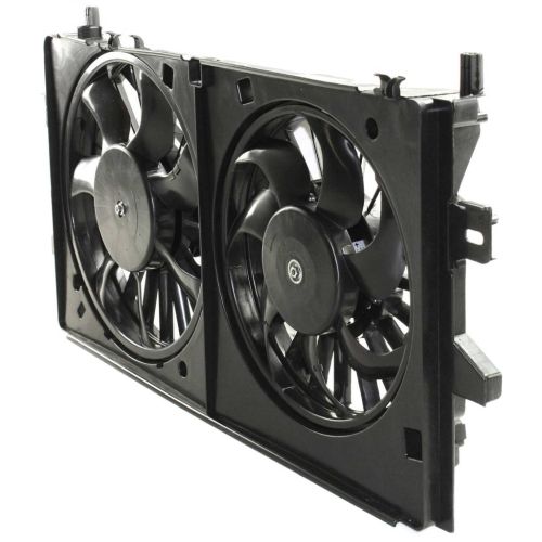 CHEVROLET IMPALA  / IMPALA LIMITED  (2pc T/L) RADIATOR & A/C FAN ASSY (06-09 5.3L)(12-15 3.6L)(DUAL FAN) OEM# 89018697-PFM 2006-2016 PL# GM3115188