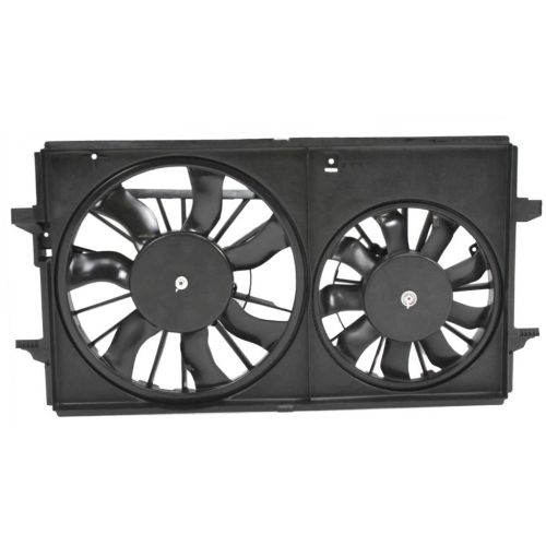 CHEVROLET MALIBU SEDAN RADIATOR & A/C FAN ASSEMBLY (3.5L/3.6L)(DUAL FAN) OEM# 22719384 2008-2012 PL# GM3115208