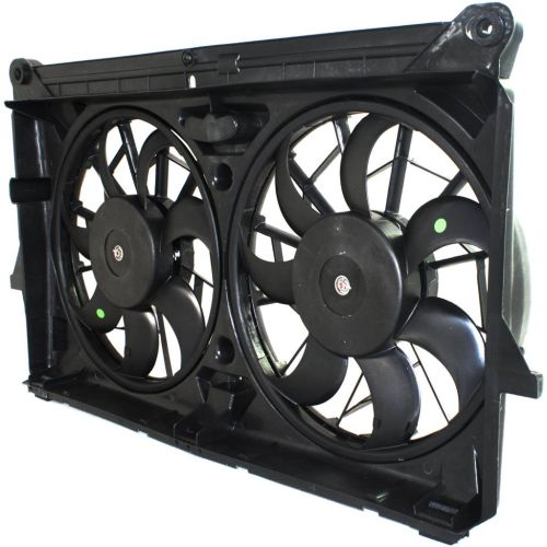 GM TRUCKS & VANS AVALANCHE RADIATOR & A/C FAN ASSEMBLY (6.2L)(DUAL FAN)(EXTRA DUTY) OEM# 15780789-PFM 2007-2013 PL# GM3115210