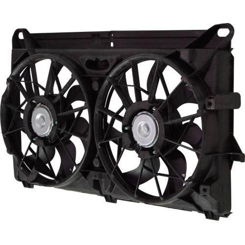 CADILLAC ESCALADE EXT  (PICKUP) RADIATOR & A/C FAN ASSY (6.2l)(DUAL FAN)(STD DUTY) OEM# 15780788-PFM 2007-2013 PL# GM3115211