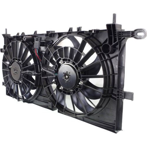 GM TRUCKS & VANS UPLANDER  RADIATOR & A/C FAN ASSY (3.9L)(DUAL FAN) OEM# 15907032-PFM 2006-2009 PL# GM3115228