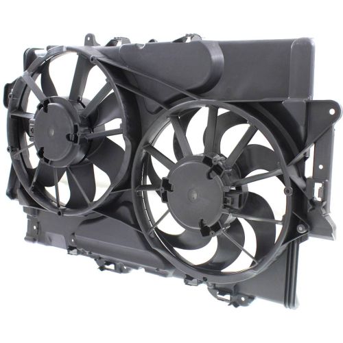 VOLKSWAGEN TOUAREG RADIATOR & A/C FAN ASSY(3.4L) (DUAL FAN)(2nd Design) OEM# 19130587-PFM 2008-2009 PL# GM3115241