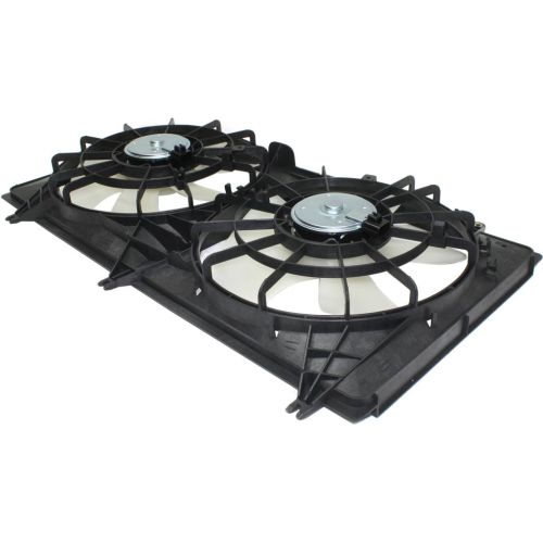 CHEVROLET CAMARO CONV RADIATOR & A/C FAN ASSEMBLY (3.6L)(DUAL FAN) OEM# 22762592 2012-2015 PL# GM3115265