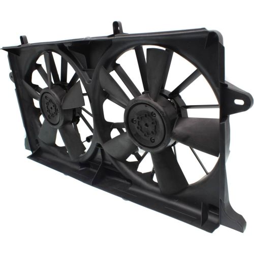 GM TRUCKS & VANS SIERRA/PU 1500 (19 OLD STYLE) RADIATOR & A/C FAN ASSEMBLY (DUAL FAN) OEM# 23123635-PFM 2014-2019 PL# GM3115291