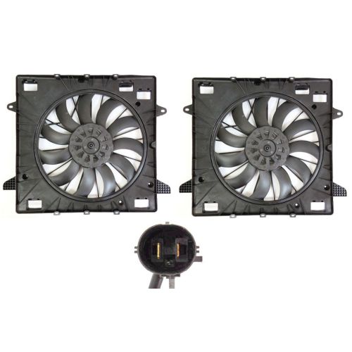 CADILLAC XT5 RADIATOR & A/C FAN ASSY(SINGLE)(3.6L)(W/TOWING PKG) OEM# 85159685 2020-2025 PL# GM3115321