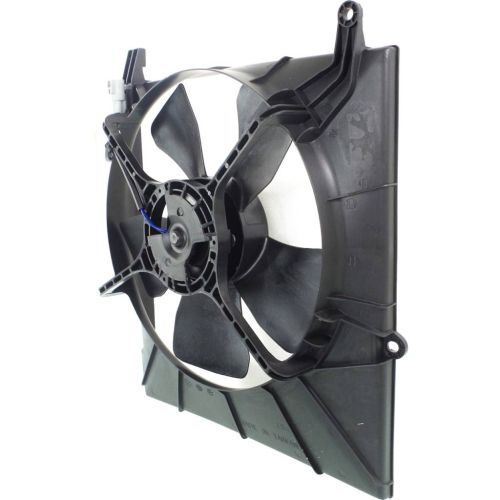 CHEVROLET AVEO SEDAN RADIATOR & A/C FAN ASSEMBLY (W/AC)(SINGLE FAN) OEM# 96536666 2007-2008 PL# GM3117106