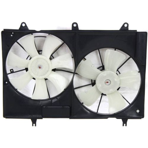 CADILLAC CTS/CTS-V  RADIATOR & A/C FAN ASSY (2.8L/3.6L)(DUAL FAN) OEM# 19129907-PFM 2003-2007 PL# GM3120106