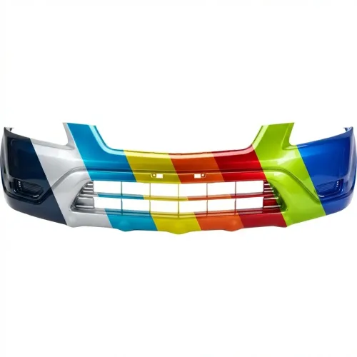 2002-2004 HONDA CRV Front Bumper Textured Black CAPA OEM# 04711S9AA90 PL# HO1000202C