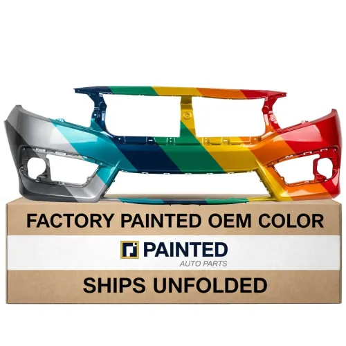 2016 HONDA CIVIC Front bumper OEM# 04711TBAA00ZZ PL# HO1000306