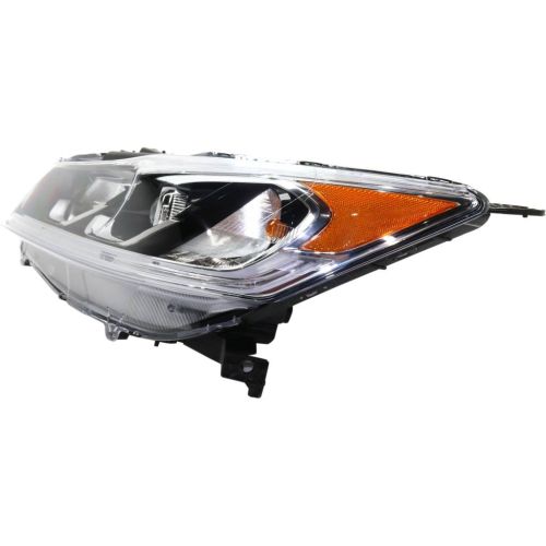 HONDA ACCORD SEDAN HEAD LAMP ASSEMBLY LEFT (Driver Side) (HALOGEN)(WO/LED DRL) LX **CAPA** OEM# 33150T2AA61 2016-2017 PL# HO2502168C