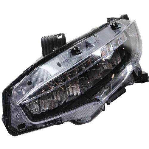 HONDA CIVIC COUPE  HEAD LAMP ASSY LEFT (Driver Side) (LED)(TOURING 16-18)(Si 17-19) OEM# 33150TBAA11 2016-2019 PL# HO2502176