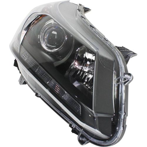 HONDA ACCORD SEDAN HEAD LAMP ASSEMBLY RIGHT (Passenger Side) (6 CYL)(HALOGEN)(LED DAYTIME RUNNING)**CAPA** OEM# 33100T2AA11 2013-2015 PL# HO2503156C