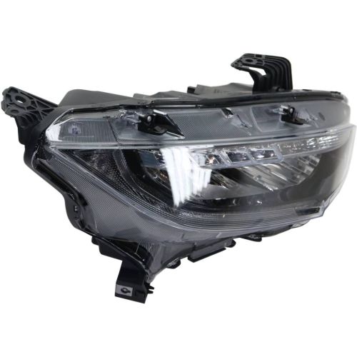 HONDA CIVIC HATCHBACK TYPE R HEAD LAMP ASSEMBLY RIGHT (Passenger Side) (LED)**CAPA** OEM# 33100TBAA11 2017-2021 PL# HO2503176C
