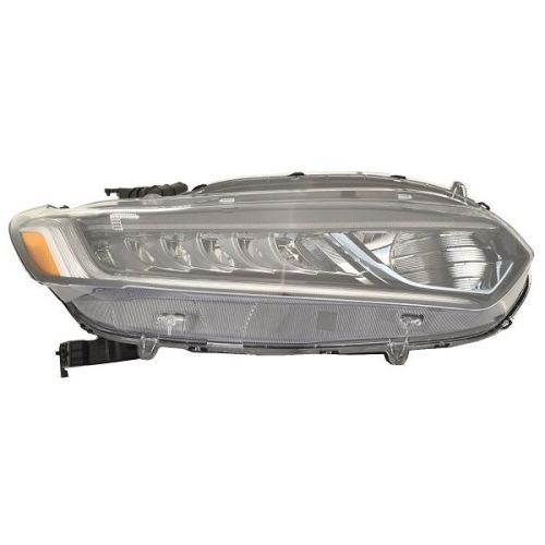 HONDA ACCORD HYBRID HEAD LAMP ASSY RIGHT (Passenger Side) (HALOGEN HIGH BEAM)(BASE/EX/EX-L) OEM# 33100TVAA52 2018-2020 PL# HO2503196