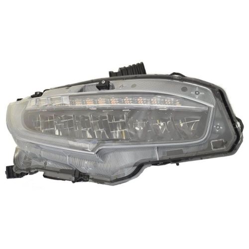 HONDA CIVIC COUPE  HEAD LAMP ASSY RIGHT (Passenger Side) (LED) OEM# 33100TBAA23 2020-2021 PL# HO2503199