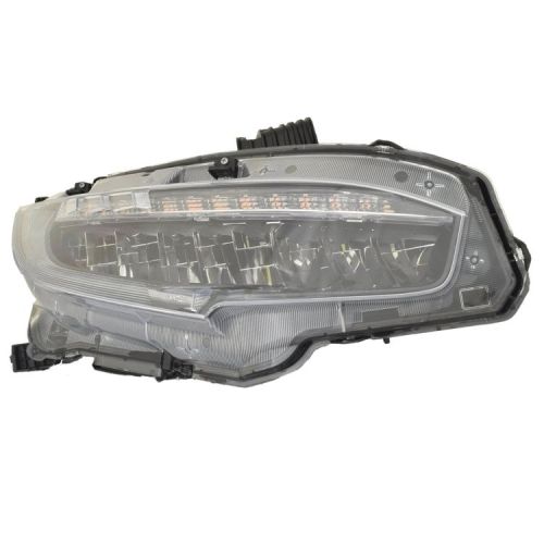 HONDA CIVIC COUPE HEAD LAMP ASSY RIGHT (Passenger Side) (LED) **CAPA** OEM# 33100TBAA23 2020-2021 PL# HO2503199C
