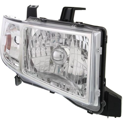 HONDA RIDGELINE HEAD LAMP UNIT RIGHT (Passenger Side)(CHR BEZEL)(EXC SPORT) **CAPA** OEM# 33101SJCA11 2009-2014 PL# HO2519128C
