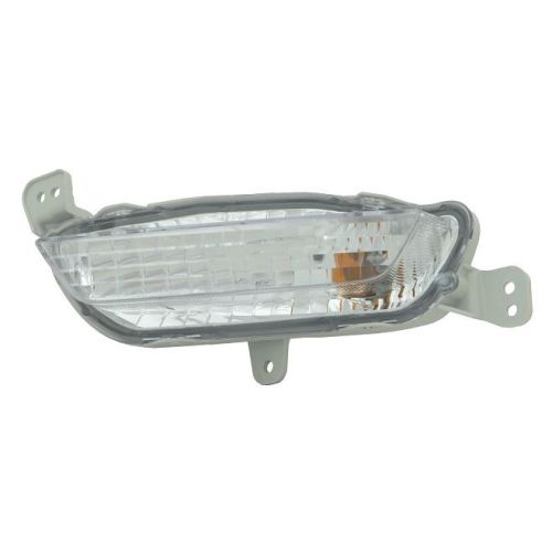 HONDA RIDGELINE  TURN SIGNAL LAMP ASSY LEFT (Driver Side) WO/PARK LAMP (BLACK EDI/RTL-E) **CAPA** OEM# 33350T6ZA31 2021-2025 PL# HO2530136C