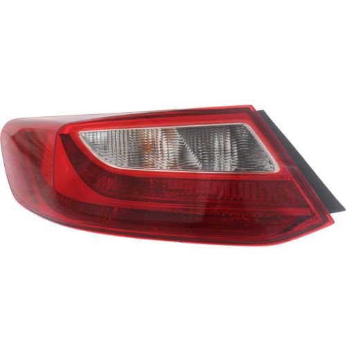 HONDA ACCORD COUPE TAIL LAMP ASSEMBLY LEFT (Driver Side) **CAPA** OEM# 33550T3LA01 2013-2015 PL# HO2800185C