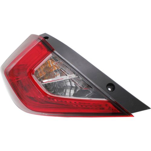 HONDA CIVIC SEDAN TAIL LAMP ASSEMBLY LEFT (Driver Side) (OUTER) OEM# 33550TBAA01 2016-2021 PL# HO2804110