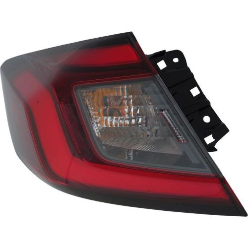 HONDA CIVIC HATCHBACK (EXC TYPE R) TAIL LAMP ASSY LEFT (Driver Side) (OUTER) OEM# 33550T47A01 2022-2025 PL# HO2804124