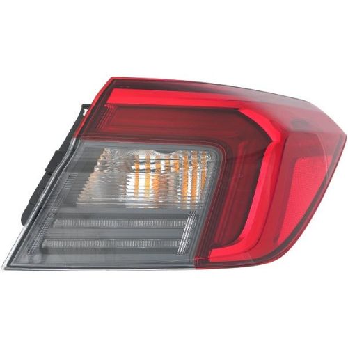 HONDA CIVIC SEDAN TAIL LAMP ASSY RIGHT (Passenger Side) (OUTER) **CAPA** OEM# 33500T20A01 2022-2024 PL# HO2805123C