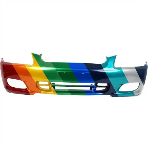 2000-2002 HYUNDAI ACCENT Front Bumper with Fog Light Holes OEM# 8651025010 PL# HY1000134