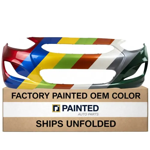 2012-2013 HYUNDAI ACCENT HATCHBACK Front Bumper PRM CAPA OEM# 865111R000 PL# HY1000188C