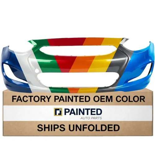 2014-2017 HYUNDAI ACCENT HATCHBACK Front Bumper CAPA OEM# 865111R010 PL# HY1000201C