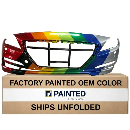 2015-2016 HYUNDAI GENESIS SEDAN Front Bumper w Washer w Sensor OEM #86540B1200 PL# HY1000208