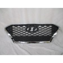 HYUNDAI KONA  GRILLE BLACK W/CHROME FRAME (LIMITED/ULTIMATE) OEM# 86350J9100 2018-2021 PL# HY1200219