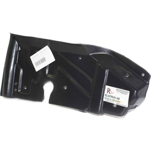 HYUNDAI ELANTRA  FRONT SIDE SPLASH SHIELD RIGHT (Passenger Side) (ENG SIDE CVR) OEM# 291202D000 2001-2006 PL# HY1228106