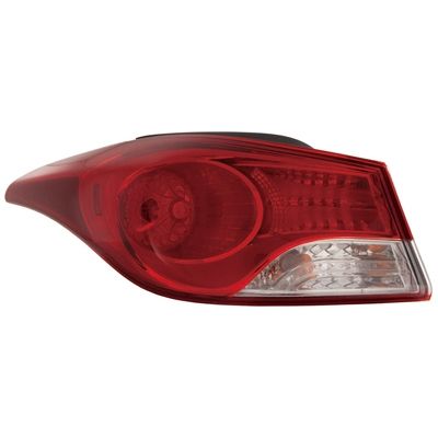 HYUNDAI ELANTRA SEDAN TAIL LAMP ASSEMBLY LEFT (Driver Side) (KOREA BUILT)(STD BULB) OEM# 924013X050 2011-2013 PL# HY2804120