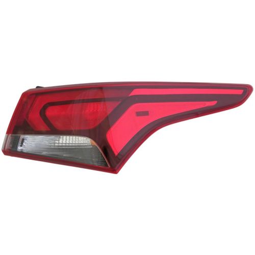 HYUNDAI ACCENT SEDAN TAIL LAMP ASSY RIGHT (Passenger Side) OUTER (BULBS) **CAPA** OEM# 92402J0010 2018-2022 PL# HY2805156C