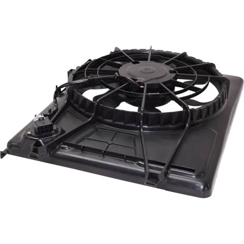 HYUNDAI ELANTRA WAGON (TOURING) RADIATOR & A/C FAN ASSEMBLY (SINGLE FAN)(To 12-15-09) OEM# 253802H150 2009-2010 PL# HY3115120