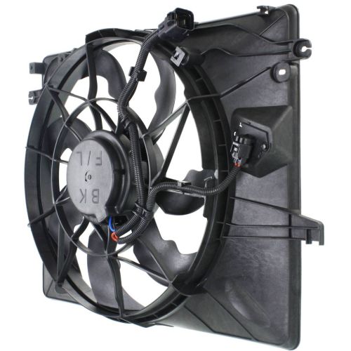 HYUNDAI GENESIS COUPE  RADIATOR & A/C FAN ASSY (2.0L) OEM# 253802M500 2013-2014 PL# HY3115147