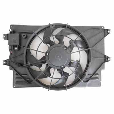 HYUNDAI ELANTRA GT RADIATOR & A/C FAN ASSEMBLY 1.6L TURBO OEM# 25380F3300 2018-2020 PL# HY3115158