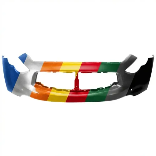 2009-2011 INFINITI FX35 FX37 FX50 Front Bumper Upper with Park Sensor CAPA OEM FBM221CG0H PL# IN1000243C