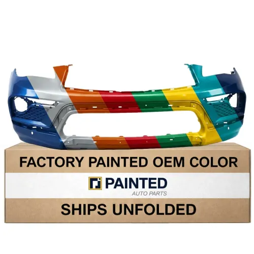 2016-2017 INFINITI QX50 Front Bumper with Intelligent Cruise and Sensor CAPA OEM# FBM225UB1H PL# IN1000272C