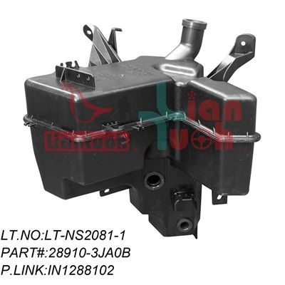 INFINITI JX35 WASHER TANK WO/PUMP (WO/HL WASHER) OEM# 289103JA0B-PFM 2013 PL# IN1288102