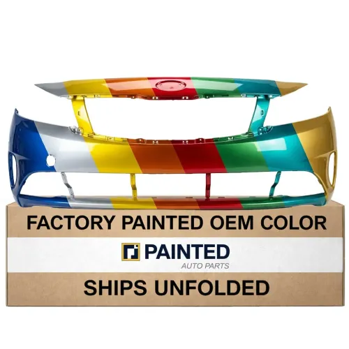 2017-2018 KIA FORTE SEDAN Front Bumper OEM# 86511B0000 Bumper PL# KI1000187