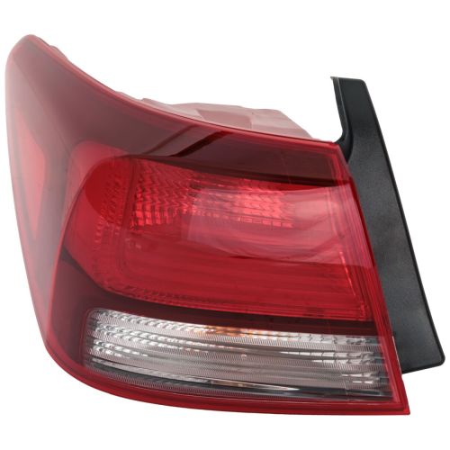 KIA RIO SEDAN TAIL LAMP ASSY LEFT (Driver Side) (Driver Side) OUTER **CAPA** OEM# 92401H9100 2018-2023 PL# KI2804143C