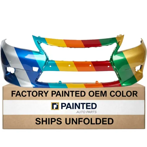 2013-2015 LEXUS ES 300h Front Bumper with Sensor CAPA OEM# 521193T912 PL# LX1000242C