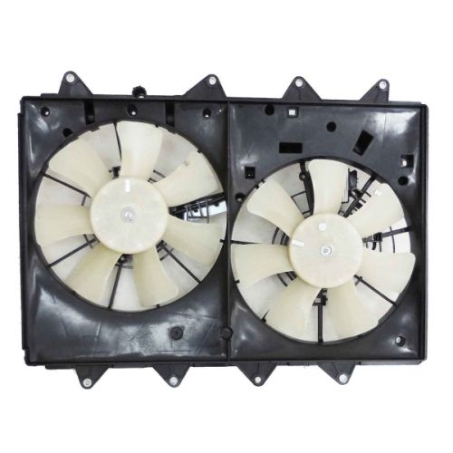 MAZDA CX-9 RADIATOR & A/C FAN ASSEMBLY (WO/TOW PKG)(W/MODULE)(DUAL FAN) OEM# CA2615025 2010-2015 PL# MA3115155