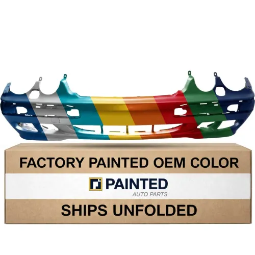 2000-2003 MERCEDES-BENZ E-CLASS Front Bumper With Washer Without Sport Package OEM# 2108852325 PL# MB1000156